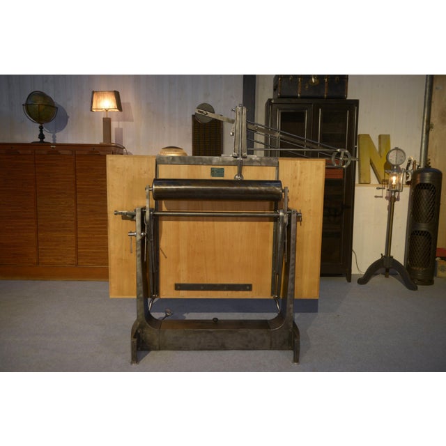 Unic Paris Architect Table by Lucien Sautereau, 1960s For Sale - Image 13 of 17