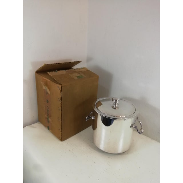 Ice Bucket with Original Box from Christofle, France, 1960s For Sale - Image 12 of 12