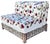 A beautifully crafted vintage Syrian bench showcasing the exceptional artistry of traditional Damascus woodworking. The...