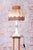 Art Deco Table Lamp in Ceramic and Textile Lampshade, Austria-Vienna, 1910s For Sale - Image 4 of 13