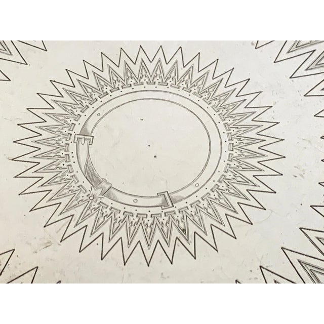 Art Deco 19th Century Russian Silver Engraved Salver, 1879 For Sale - Image 3 of 8