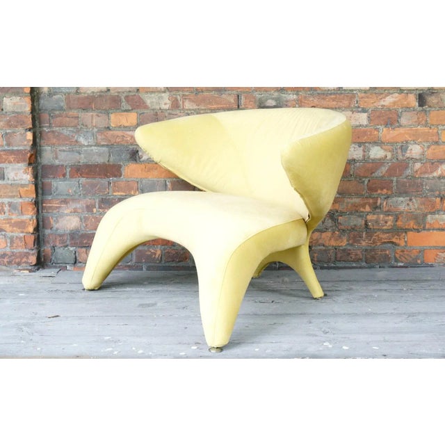 Pop Art Wingback Lounge Chair from Roche Bobois, 1960s For Sale - Image 9 of 13