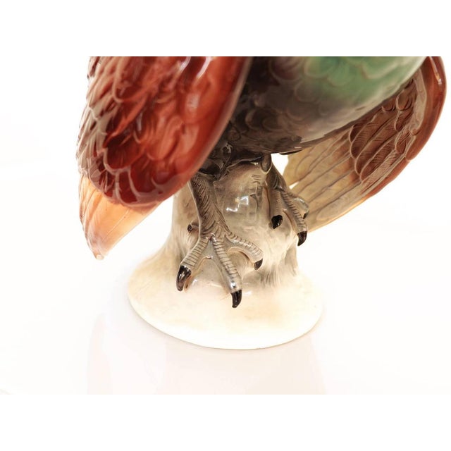 1950s Large Porcelain Figurine from Katzhütte, Germany For Sale - Image 5 of 8