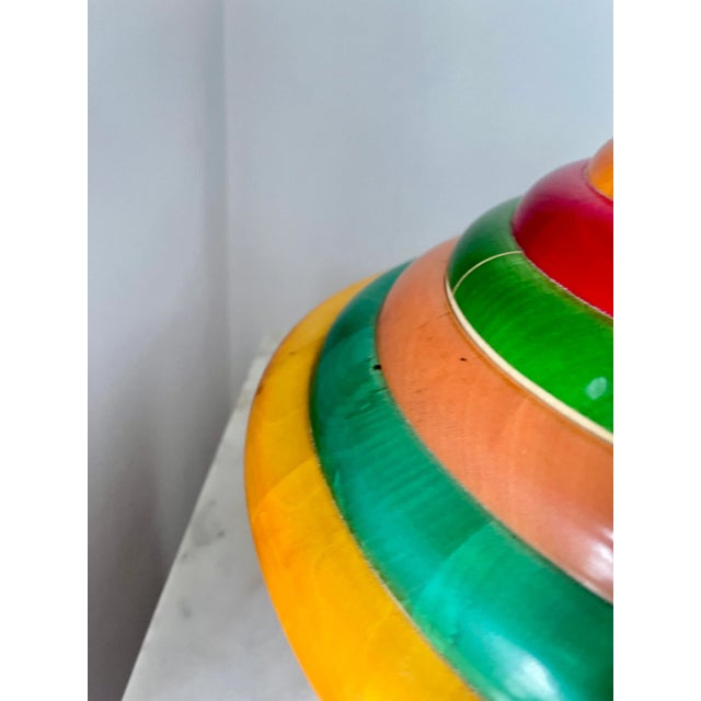 Vintage Wooden Centerpiece Box by Pietro Manzoni, Italy, 1970s For Sale - Image 10 of 12