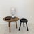 Antique French Provincial Oval Side Table in Ash Wood, 1870 For Sale - Image 3 of 11