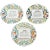 Vintage Piero Fornasetti "Recipe" Porcelain Plates Set of 3, 1950's For Sale