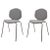 Textile Set of Fabric Loulou Chairs by Shin Azumi For Sale - Image 7 of 7