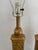 Gold Vintage Gilt Classic Revival Style Table Lamps - Set of 2 For Sale - Image 8 of 11