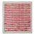 Rug & Kilim Braided Modern Rug in Red and White, 8' x 8' For Sale