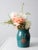 Farmhouse Vintage Hand-Painted Stoneware Cookie Jar Vase For Sale - Image 3 of 11
