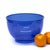 Mid-Century Modern 1970s Cobalt Acrylic Mixing Bowl by Gunnar Cyren for Dansk For Sale - Image 3 of 9