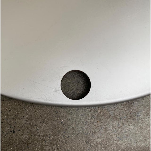 Metal Postmodern German Drift Series Side Table by Walter Knoll, 1990s For Sale - Image 7 of 18