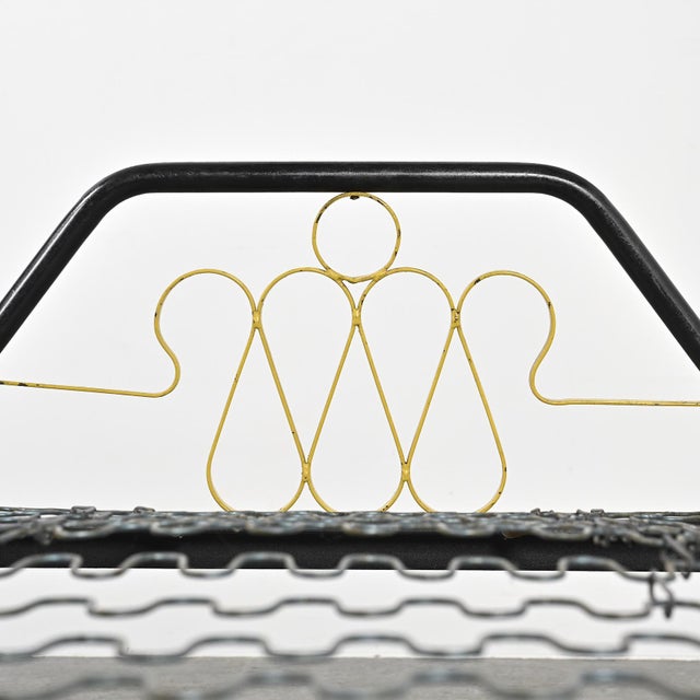 Vintage Daybed by Jacques Hitier, 1950s For Sale - Image 6 of 9