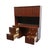 Bernhardt Furniture Cherry Contemporary Modern 60" Computer Credenza Desk W. Filing Cabinets and Cabinet Top For Sale - Image 9 of 16