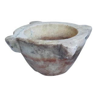 Early 19th Century Baroque Style Marble Harden Flower Pot For Sale