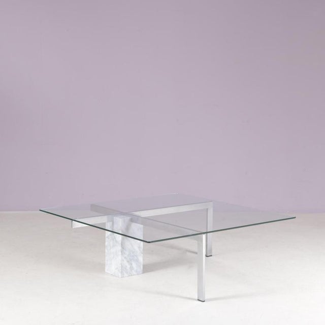 Model KW1 Coffee Table by Han Kwint for Metaform, Netherlands, 1980s For Sale - Image 3 of 10