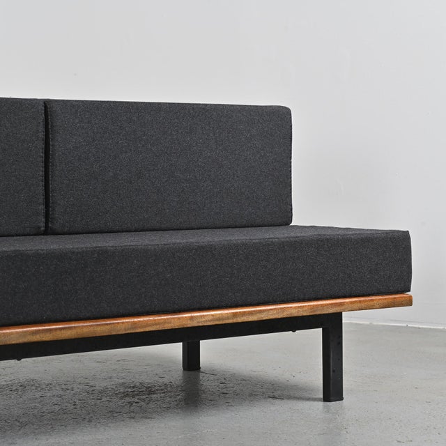 Charlotte Perriand Mahogany Cansado Bench by Charlotte Perriand for Steph Simon, 1962 For Sale - Image 4 of 18