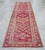 1970s Runner Kurdish Hand-Knotted Rug Pink Hallway Decor Kitchen Floor Accent 3x11 Ft Approx For Sale - Image 18 of 18
