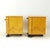 Art Deco Bedside Tables in Root Veneer, Former Czechoslovakia, 1940s, Set of 2 For Sale - Image 11 of 17