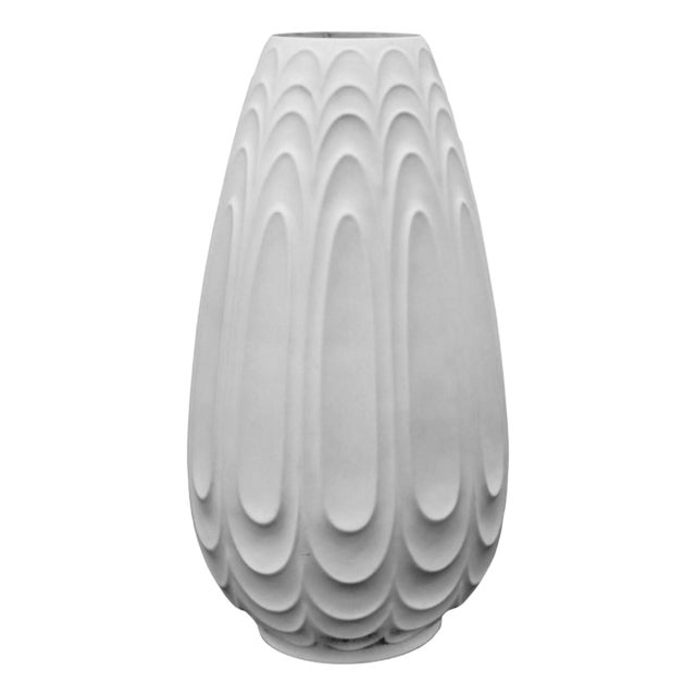 Heinrich Bisque Porcelain Vase Germany 1960 For Sale