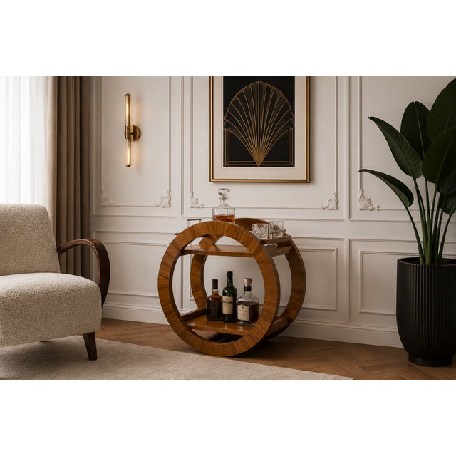 20th Century Art Deco Bar, Poland, 1950s For Sale - Image 3 of 11