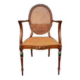Example of Edwardian Bergere Chairs