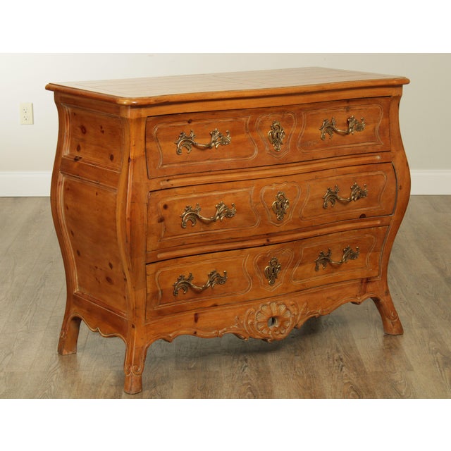 Henredon French Louis XV Style Bombe Chest of Drawers Chairish