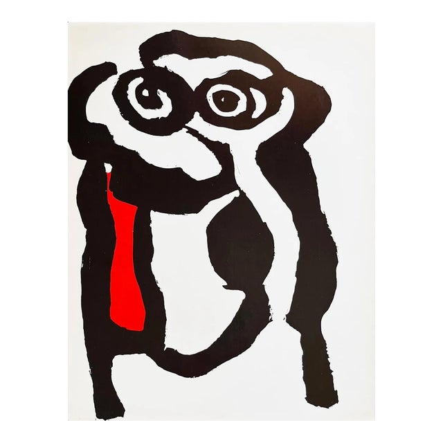 1974 Karel Appel Lithograph 5 Ariel Album For Sale