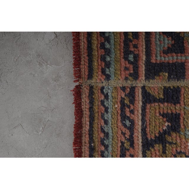 1960s Hand-Knotted Anatolian Karapinar Runner - Stair Carpet 1'6'' X 19'8'' For Sale - Image 11 of 11