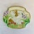 Hollywood Regency 1990s Hollywood Regency Majolica Bunny Wall Plate, Fitz & Floyd. For Sale - Image 3 of 8