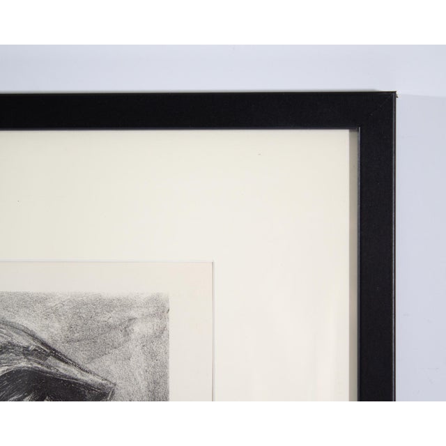 A 1950 black and white lithograph print published by Associated American Artists by American artist Marion Greenwood...