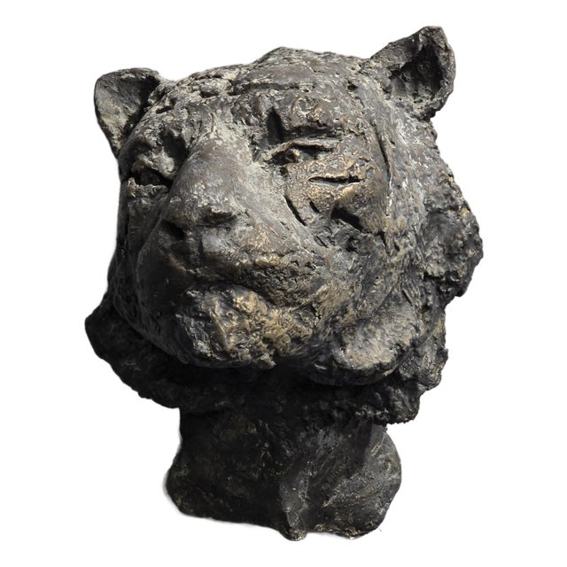 Life Sized Lioness Head, 1980s For Sale