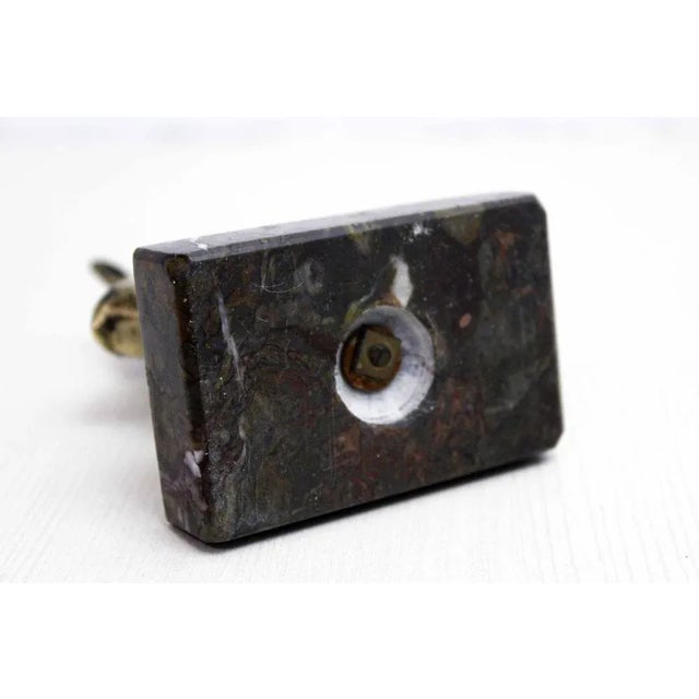 Bronze Doe on Marble, 1960s For Sale - Image 4 of 11