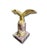 Antique 19th Century Gilt Bronze Pocket Watch Stand with Eagle Original Gilding Marble Base, 1890s For Sale - Image 10 of 10