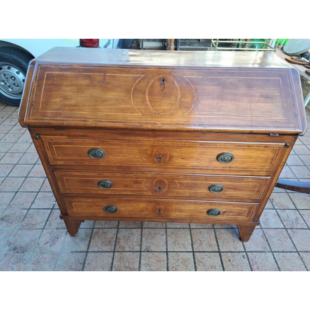 18th Century Piedmontese Desk, 1800s For Sale - Image 10 of 10