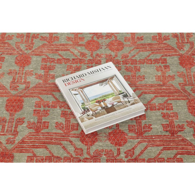 Antique 20th Century Khotan Runner With Pomegranate Garden Lattice - Rug & Kilim For Sale In New York - Image 6 of 9