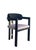 Conan Wood Dining Armchair Chair in Mauve and Black For Sale In Los Angeles - Image 6 of 6