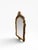 Vintage Italian Venetian Style Black & Gilt Chinoiserie Wall Mirror For Sale - Image 4 of 9