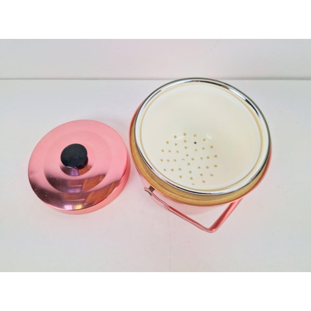 Purple Anodized Aluminium Ice Bucket by Alfi, Germany, 1960s For Sale - Image 6 of 10