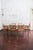 Faux Bamboo and Vienna Straw Dining Set, 1970s, Set of 7 For Sale - Image 9 of 9