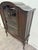 Brown Vintage Queen Anne Style Mahogany China Cabinet Display Cabinet Curio Bookshelf For Sale - Image 8 of 14