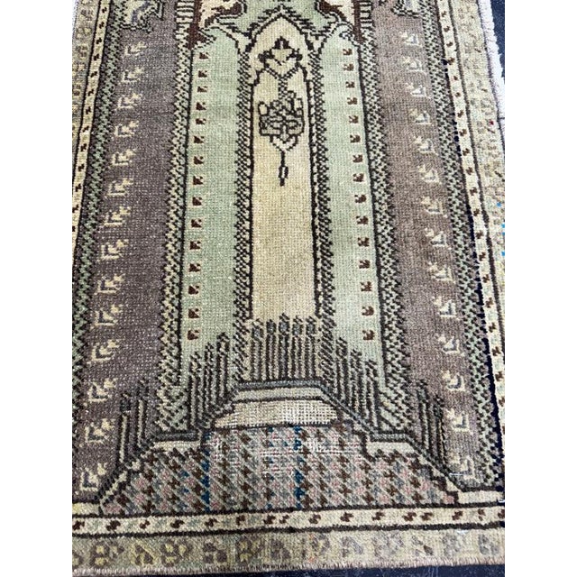 Contemporary Turkish Yastik Rug 1'8" x 3'1" For Sale - Image 3 of 5