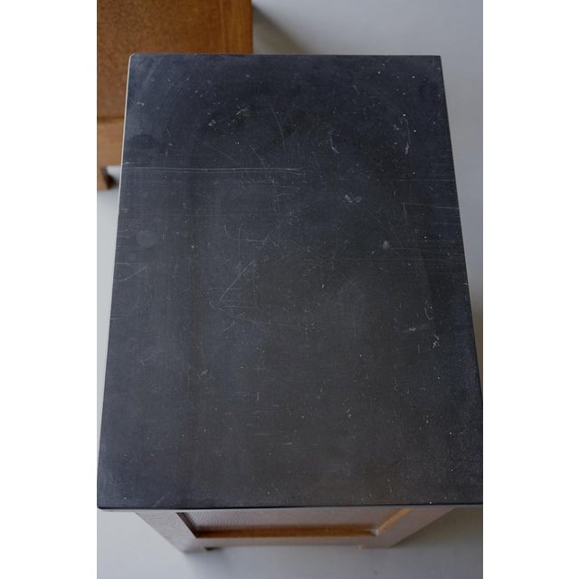 Art Deco Oak Bedside Cabinets by Henk Wouda for Pander & Zn., 1920s, Set of 2 For Sale - Image 15 of 18