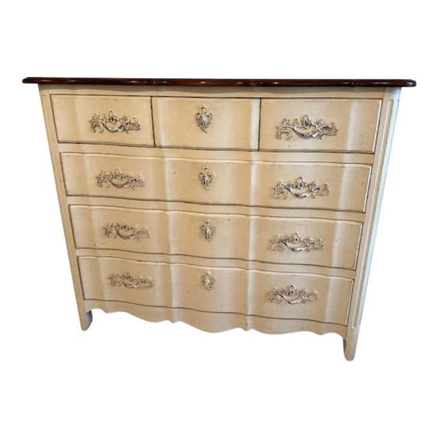 Century Furniture Country French Dresser — Amaretto & Alabaster | Solid Wood For Sale