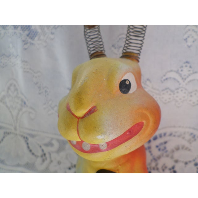 Antique Rare Palmer Cox Brownie Paper Mache Halloween Rabbit Candy Container For Sale - Image 9 of 9