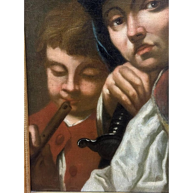 After Frans Hals, Portrait Composition, 17th Century, Oil Painting on Canvas, Framed For Sale - Image 3 of 9