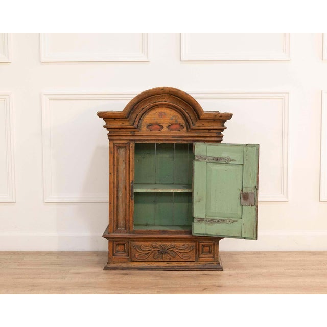 Gustavian (Swedish) Early 19th Century Swedish Wall Cabinet from Stockholm For Sale - Image 3 of 11