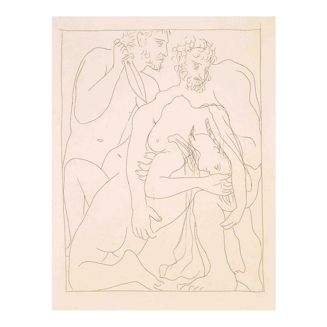 Polyxène, Fille de Priam, est égorgée sur la Tombe d'Achille 1930 For Sale