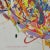 Steve Barylick Multicolor Abstract Painting For Sale - Image 5 of 5