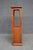 Authentic Stickley quarter sawn oak lighted display pedestal featuring a clean Arts & Crafts design with an illuminated...